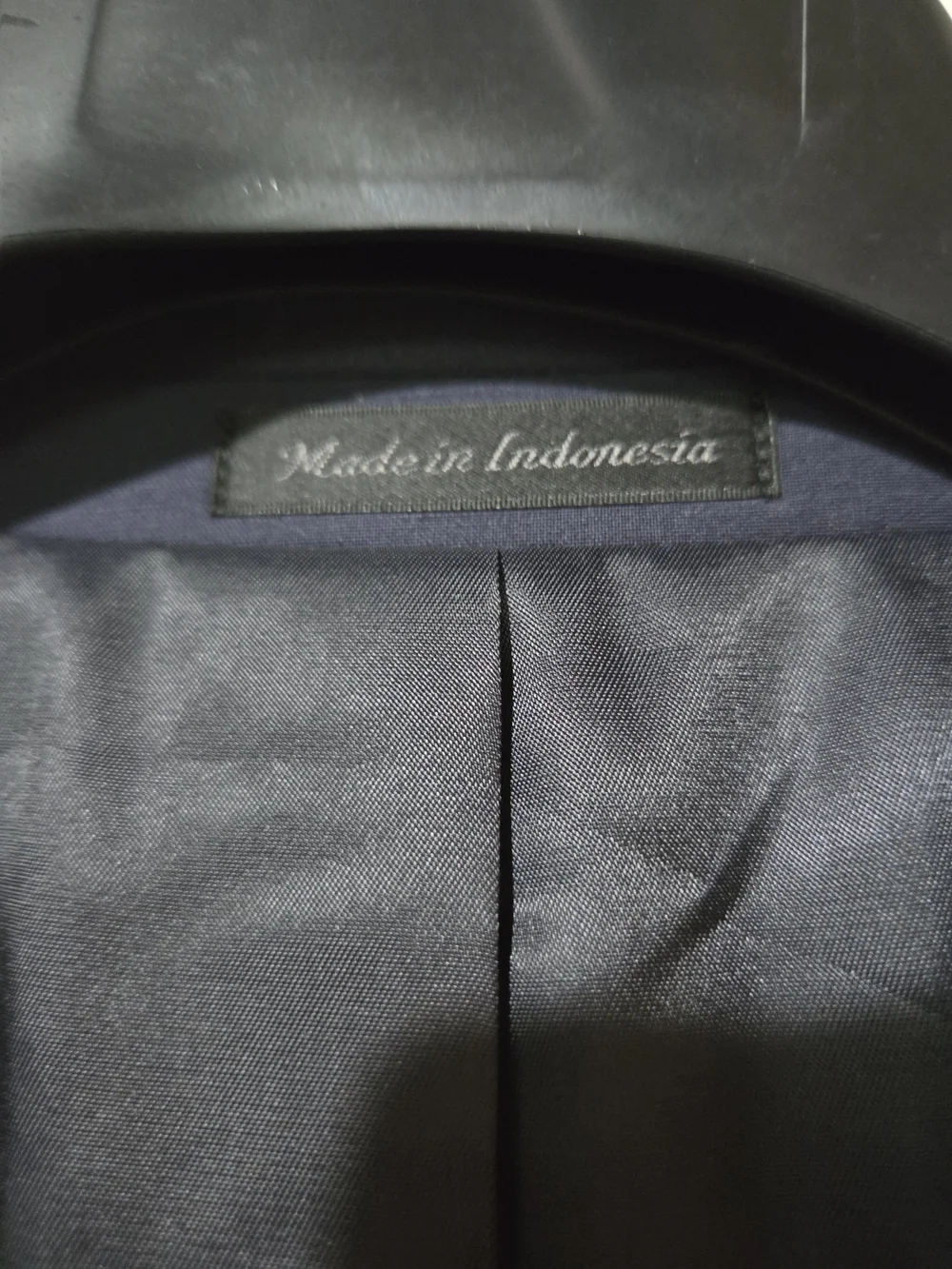 Calvin Klein Navy Suit Coat 42S Slim fit